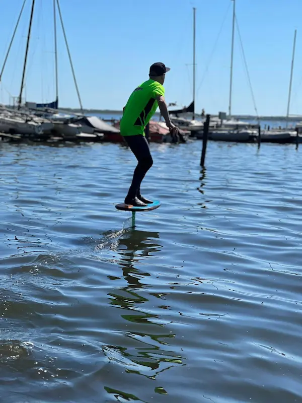 Pumpfoilen lernen am Steinhuder Meer 7