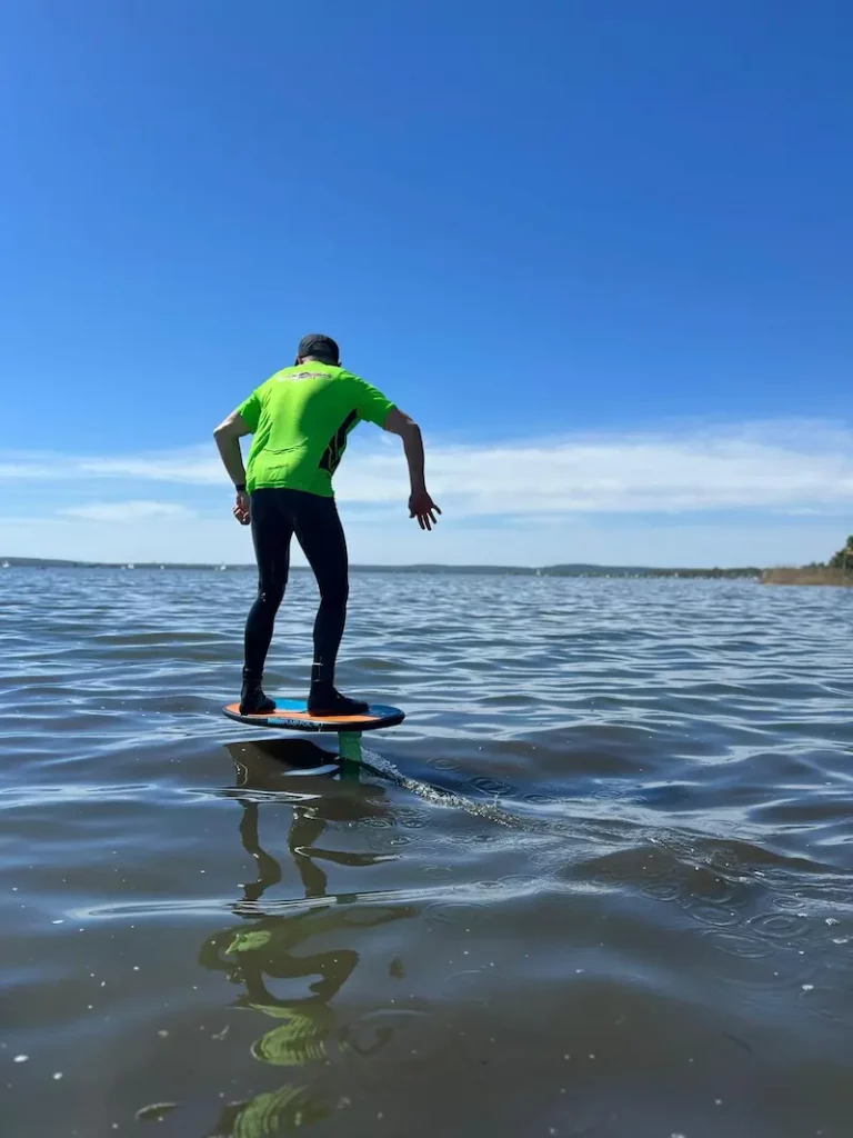 Pumpfoilen lernen am Steinhuder Meer 5