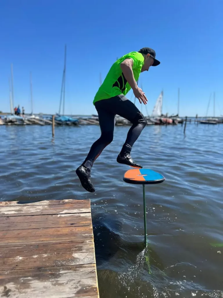 Pumpfoilen lernen am Steinhuder Meer 2