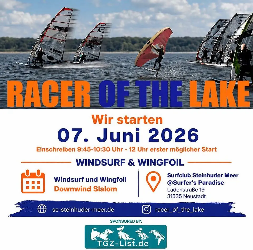 Racer of the Lake 2026 am Steinhuder Meer