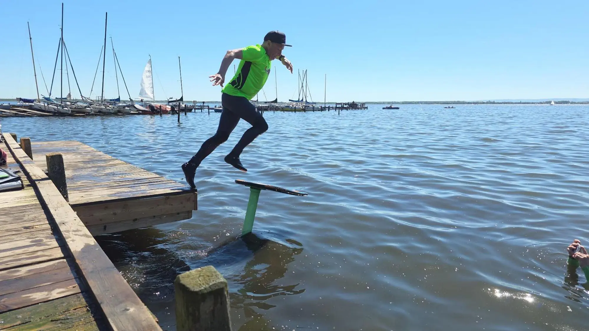 Pumpfoilen steinhuder meer